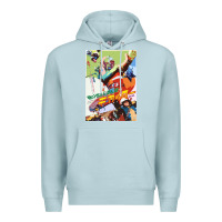 Blue Mist KIKAIDA POSTER Premium Hoodie - FloraArt