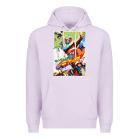 Lilac KIKAIDA POSTER Premium Hoodie - FloraArt