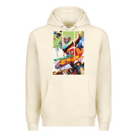 Sandshell KIKAIDA POSTER Premium Hoodie - FloraArt
