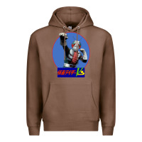 Chestnut KAMEN RIDER V3 PUNCH Premium Hoodie - FloraArt
