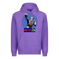 Purple KAMEN RIDER V3 PUNCH Premium Hoodie - FloraArt