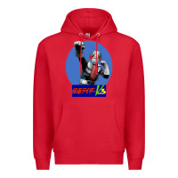 Red KAMEN RIDER V3 PUNCH Premium Hoodie - FloraArt