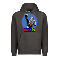 Smoke KAMEN RIDER V3 PUNCH Premium Hoodie - FloraArt