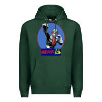 Sports Green KAMEN RIDER V3 PUNCH Premium Hoodie - FloraArt