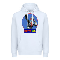 White KAMEN RIDER V3 PUNCH Premium Hoodie - FloraArt