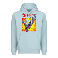 Blue Mist ultraman exclusive yellow Premium Hoodie - FloraArt
