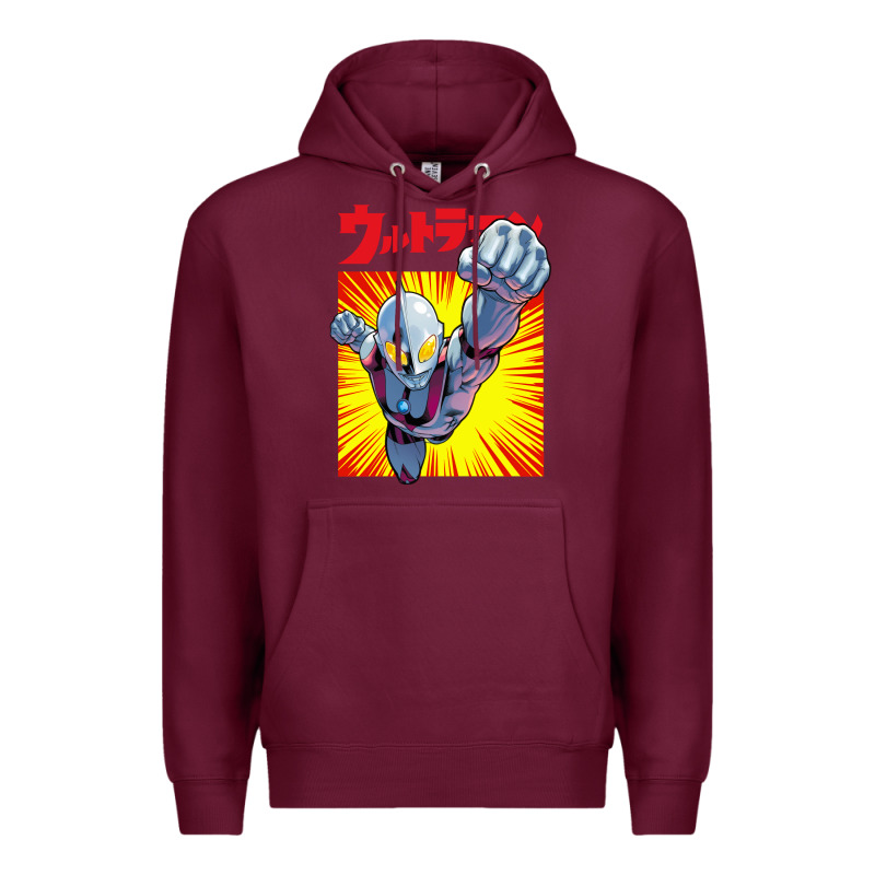 Ultraman Exclusive Yellow Premium Hoodie by FloraArt | Teevron