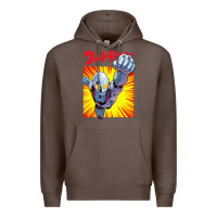 Coffee ultraman exclusive yellow Premium Hoodie - FloraArt