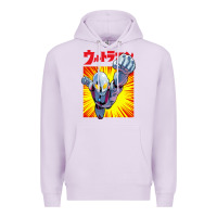 Lilac ultraman exclusive yellow Premium Hoodie - FloraArt
