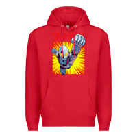 Red ultraman exclusive yellow Premium Hoodie - FloraArt