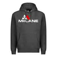 Charcoal Heather cool mclane design Premium Hoodie - FloraArt