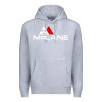Heather Grey cool mclane design Premium Hoodie - FloraArt