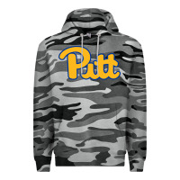 Slate Camo Pitt Panthers Premium Hoodie - FloraArt