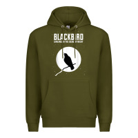 Army Green blackbird singing in the dead of night t shirt Premium Hoodie - FloraArt