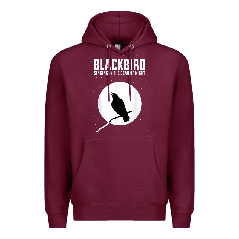 Blackbird Singing In The Dead Of Night T Shirt Premium Hoodie by FloraArt | Teevron
