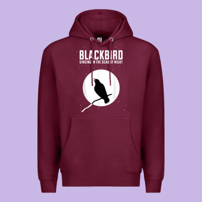 Blackbird Singing In The Dead Of Night T Shirt Premium Hoodie Designed By Floraart