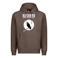 Coffee blackbird singing in the dead of night t shirt Premium Hoodie - FloraArt