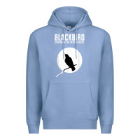Colony Blue blackbird singing in the dead of night t shirt Premium Hoodie - FloraArt