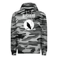 Slate Camo blackbird singing in the dead of night t shirt Premium Hoodie - FloraArt