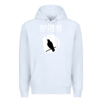 White blackbird singing in the dead of night t shirt Premium Hoodie - FloraArt