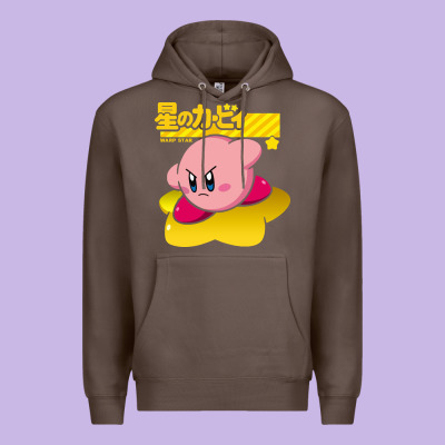 Kirby Men's Pink Premium Hoodie Designed By Floraart