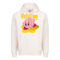 Pale Pink kirby men's pink Premium Hoodie - FloraArt