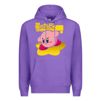 Purple kirby men's pink Premium Hoodie - FloraArt