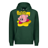 Sports Green kirby men's pink Premium Hoodie - FloraArt