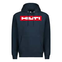 Navy hilti Premium Hoodie - FloraArt