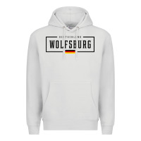 Dove Grey wolfsburg deutschland germany german flag Premium Hoodie - FloraArt