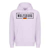 Lilac wolfsburg deutschland germany german flag Premium Hoodie - FloraArt