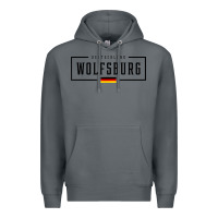 Rock wolfsburg deutschland germany german flag Premium Hoodie - FloraArt