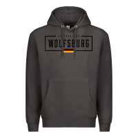 Smoke wolfsburg deutschland germany german flag Premium Hoodie - FloraArt