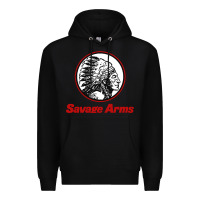 Black Savage Arms Premium Hoodie - FloraArt