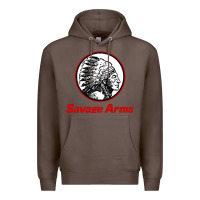 Coffee Savage Arms Premium Hoodie - FloraArt