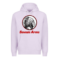 Lilac Savage Arms Premium Hoodie - FloraArt