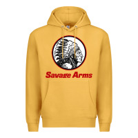 Mustard Savage Arms Premium Hoodie - FloraArt