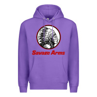 Purple Savage Arms Premium Hoodie - FloraArt