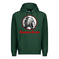 Sports Green Savage Arms Premium Hoodie - FloraArt