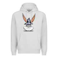 Dove Grey bugs bunny Premium Hoodie - FloraArt