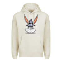 Oatmeal Heather bugs bunny Premium Hoodie - FloraArt