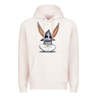 Pale Pink bugs bunny Premium Hoodie - FloraArt