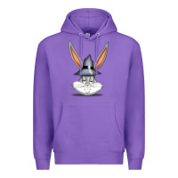 Purple bugs bunny Premium Hoodie - FloraArt