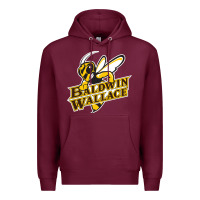 Burgundy Baldwin wallace university yellowjackets Premium Hoodie - FloraArt