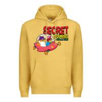 Antique Gold Secret Squirrel  51 Premium Hoodie - FloraArt