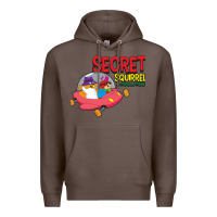 Coffee Secret Squirrel  51 Premium Hoodie - FloraArt