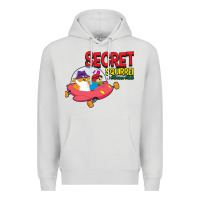 Dove Grey Secret Squirrel  51 Premium Hoodie - FloraArt