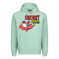 Seafoam Secret Squirrel  51 Premium Hoodie - FloraArt