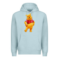 Blue Mist pooh Premium Hoodie - FloraArt