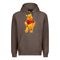 Coffee pooh Premium Hoodie - FloraArt